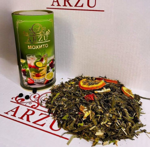 Чай в тубе Мохито 75гр*12 Арзу