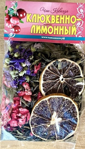 Фруктовый чай Клюквенно-лимонный 50 гр