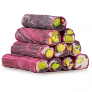 Пальчики PARMAK - ÇİFTRENK KARADUTLU SÜTLÜ FISTIKLI P112