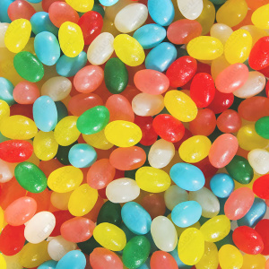 Боб жеват/конф JELLY BEANS ECO VILLAGE 1кг