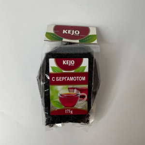 Чай черн.байх. крупн. с БЕРГАМОТОМ 175гр м\у (24шт.\кор) КEJOfoods 