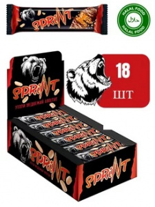 Батончик Спринт с жар.арахисом и мяг.карамелью 50г