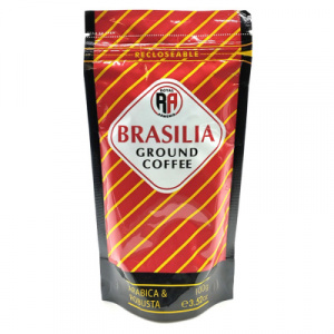 Кофе РОЯЛЬ BRASILIA молотый красн. м/у 100г/30/90