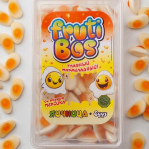Жев. мармелад Frutibos 500 г "Яичница" со вкусом персика 1/8