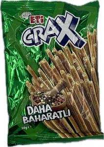 ЕТИ Палочки с приправами CRAX BAHARATLI 50GR*20
