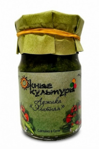 Аджика Элитная 250гр (зеленая банка)  ДЧМ упак*12шт