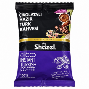 Турецкий кофе Shazel с шоколадом, 100гр упак*16шт