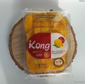 Манго натур в подложке КОНГ 500г*20