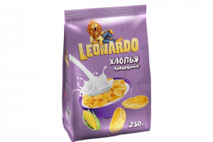 LEONARDO Хлопья кукурузные 250г/16