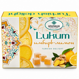 Лукум Имбирь-лимон 160г