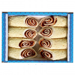 Рахат-лукум"Рол Сулейман"в белом шоколаде кор*2кг