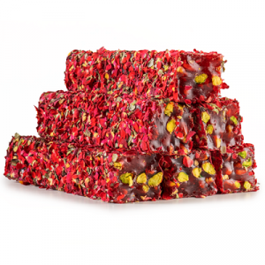 Брусок гранат с фист в люкс розе KESME FİTİL - PREMİUM - LÜX GÜL YAPRAKLI NARLI FISTIKLI D29 