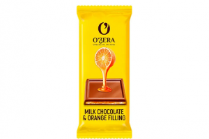 Шоколад молочный OZera Milk & Orange filling 24г