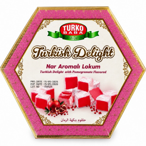 Рахат-лукум Turko Baba с гранатом, 250р упак*16шт