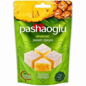 Рахат-Лукум "Pashaoglu" с ананасом 150 гр упак*15шт