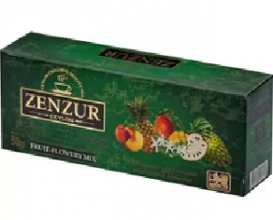 Чай ZENZUR 25пак зеленый АССОРТИ *24