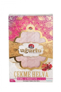 Пишмание "Ugurlu" çekme helva Гранат 120 гр 1/24 (розов.кор.)5681