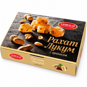 Рахат-лукум с арахисом 160г упак*12шт