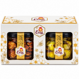 Цветочный НАБОР из 2х шт (мед МИНИК 6-гран 150г) упак*10шт