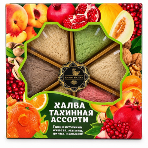 Тахинная халва "Аппетит востока" зеленая 300гкор*20шт