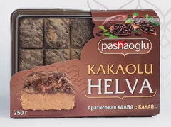 Халва арахисовая с какао "Pashaoglu" 250 г  1/12