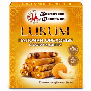 Лукум Палочки со вкусом дыни 250гр упак*8шт