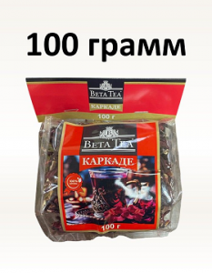 Чай Бета Каркадэ Суданская роза 100 г. кр/листовой м/у*40 шт)