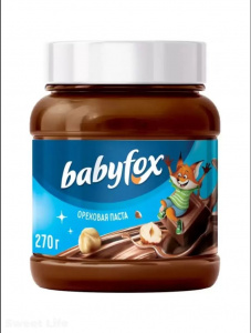 Шоколадно-ореховая паста Babyfox 270г