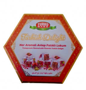 PAKET LOKUM - ALTIGEN 250 GR NAR AROMALI FISTIKLI G001