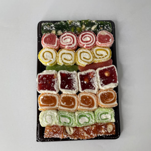 АЛЬФА ФУД Рахат-лукум ассорти БАРАКАТ 500г*9