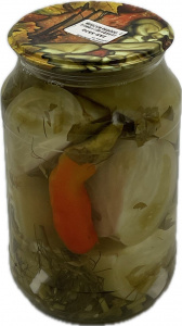 Помидоры ЗЕЛЕНЫЕ соленье 1л*12