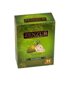 Чай ZENZUR 100гр зеленый SOURSOP *48