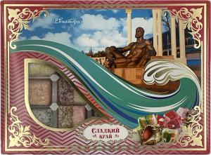 Рахат-лукум подарочная коробка "Евпатория Волна" 350гр