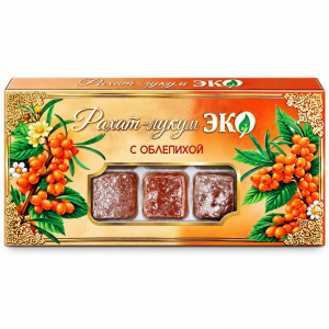 Подарочный набор рахат-лукума ЭКО с облепихой 190гр