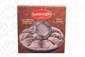 Халва Sahinoglu 350 гр тахинная с какао (коробка) 1/12