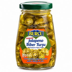 Перец острый "BURCU" 310 гр в рассоле (стекло) упак*12шт