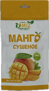 Манго натуральное 100г (био маркет или РОМИЗ)