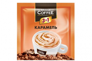 Напиток кофейный  3в1 Bridge с карамелью 20г*128