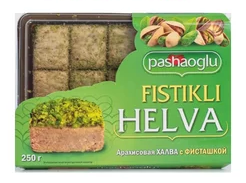 Халва арахисовая с фисташкой "Pashaoglu" 250 г 1/12