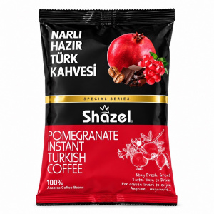 Турецкий кофе Shazel с гранатовым соком 100гр упак*16шт