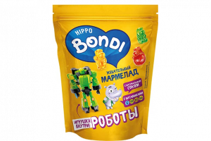 Жевательный мармелад с игрушкой Роботы 100г
