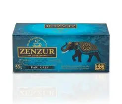 Чай ZENZUR 25пак черный EARL GREY *24 