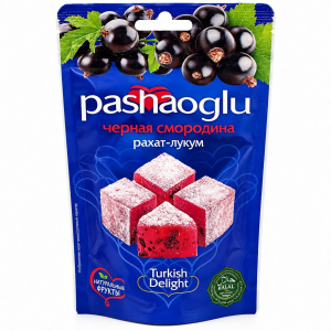 Рахат-Лукум "Pashaoglu" с чёрной смородиной 150 гр упак*15шт