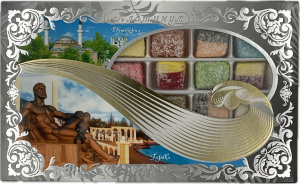 Рахат-лукум подарочная коробка "Евпатория Платинум" 420гр